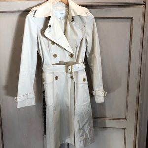 Banana republic long trench coat